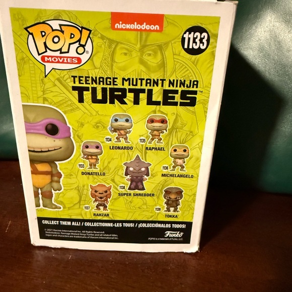 Funko Teenage Mutant Ninja Turtles Vinyl Figures - Blue, Red, Purple - Picture 8 of 10